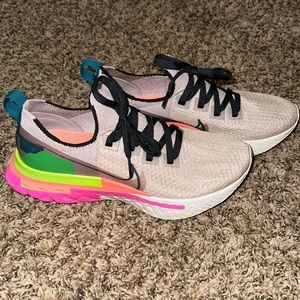Nike react infinity, worn one time!!!